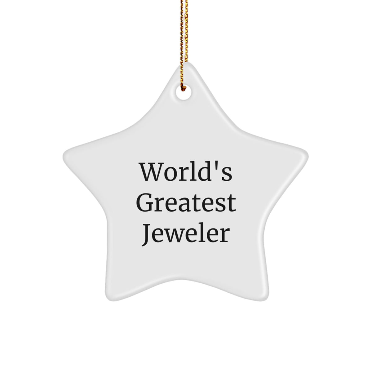Jeweler Star Ornament Essential for Neighbors Christmas Gift - Image 1